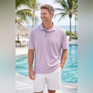 🌴 Tommy Bahama Island Zone Polo
Soft lavender